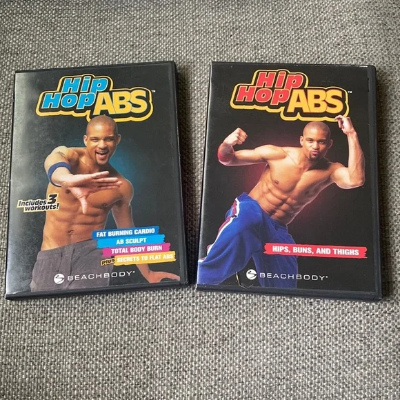 BeachBody Hip Hop Abs Disks EUC